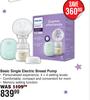 Philips Avent Basic Single Electric Breast Pump