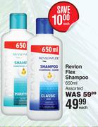Revlon Flex Shampoo Assorted-650ml Each