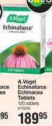 A.Vogel Echinaforce Echinacea Tablets 120 Tablets