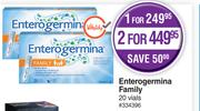 Enterogermina Family 20 Vials-For 2