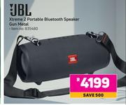 JBL Xtreme 2 Portable Bluetooth Speaker Gun Metal