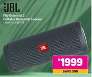 JBL Flip Essential 2 Portable Bluetooth Speaker