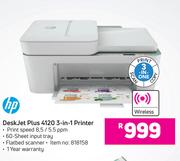Hp DeskJet Plus 4120 3-In-1 Printer
