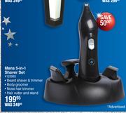 Dquip Mens 5 In 1 Shaver Set