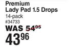 MoliCare Premium Lady Pads 1.5 Drops-14 Pack