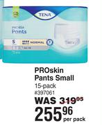 Tena Proskin Pants Small 15 Pack-Per Pack
