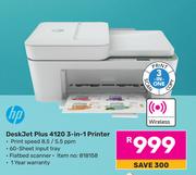 Hp DeskJet Plus 4120 3-In-1 Printer
