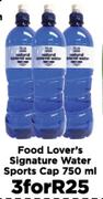 Food Lovers Signature Water Sports Cap-For 3 x 750ml