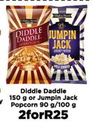 Diddle Daddle 150g Or Jumpin Jack Popcorn 90g/100g-For 2
