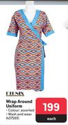 Ethnix Wrap Around Uniform-Each