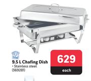 9.5L Chafing Dish-Each
