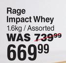 Biogen Rage Impact Whey Assorted-1.6kg