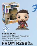 Funko Pop Assorted Marvel Figurines FN-POP-00047096 Or FN-POP-00013230-Each