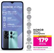Honor X5 Plus Smartphone-On Red Flexi 150