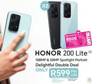 Honor 200 Lite 5G-On 1.3GB Red Top Up Core More Data