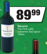 Warwick The First Lady Cabernet Sauvignon-750ml