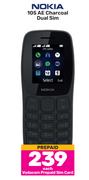 Nokia 105 AE Charcoal Dual Sim-Each