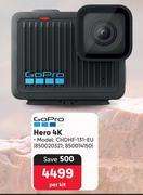 GoPro Hero 4K CHDHF 131 EU-Per Kit