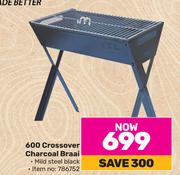 600 Megamaster  Crossover Charcoal Braai