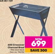 600 Megamaster  Crossover Charcoal Braai