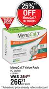 MenaCal.7 Value Pack-90 Tablets Per Pack