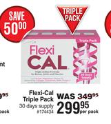Flexi-Cal Triple Pack 30 Days Supply-Per Pack