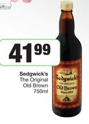 Sedgwick's The Original Old Brown-750ml