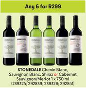 Stonedale Chenin Blanc, Sauvignon Blanc, Shiraz Or Cabernet Sauvignon/Merlot-For 6 x 750ml