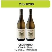 Cederberg Chenin Blanc-For 2 x 750ml