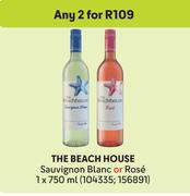 The Beach House Sauvignon Blanc Or Rose-For Any 2 x 750ml