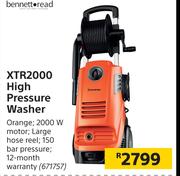 Bennet Read XTR 2000 High Pressure Washer 