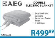 AEG Double Electronic Blanket