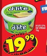 D'Lite 37% Fat Spread-1Kg