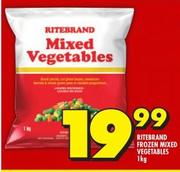 Ritebrand Frozen Mixed Vegetables-1kg