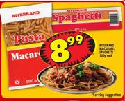 Ritebrand Macaroni/Spaghetti-500g Each