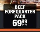 Beef Forequarter Pack-Per kg