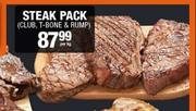 Steak Pack Club T-Bone & Rump-Per kg