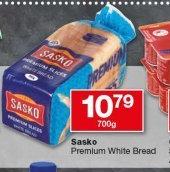 Sasko Premium White Bread-700g