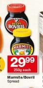 Marmite/Bovril Spread-250g Each