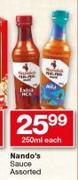 Nando’s Sauce-250ml Each