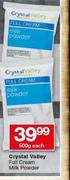 Crystal Valley Full Cream Milk Powder-500g Each