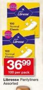 Libresse Pantyliners-100 Per Pack