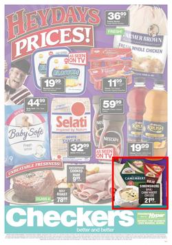 Checkers Eastern Cape : Heydays Prices (12 Feb - 18 Feb 2018), page 1
