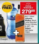 Johnnie Walker Black Label Blended Scotch Whisky-750ml