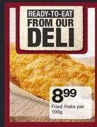Fried Hake-Per 100g