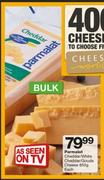 Parmalat Cheddar/White Cheddar/Gauda Cheese-850g Each