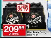 Windhoek Draught Beer NRB-24x440ml