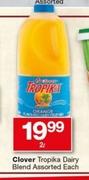 Clover Tropika Dairy Blend-2Ltr Each