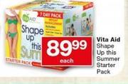 Vita Aid Shape Up This Summer Starter Pack-Each