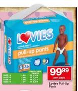 Lovies Pull-Up Pants Size 3-Per Pants